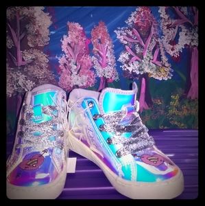 Kids Girl Power Holographic shoes